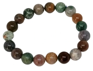 Achát pestrý náramek 10 mm – kámen harmonie, energie a ochrany