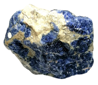 Sodalit z Namibie (1,69 kg, 12 × 11 × 12 cm)