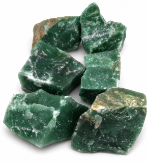 Chalcedon zelený surový, kus cca 200-300g