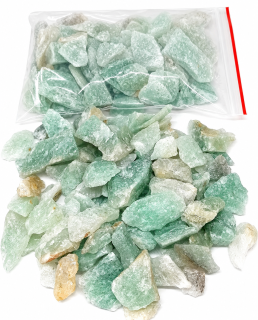 Avanturin zelený surový,chips 100g