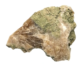 Aragonit stéblový-sloupečkový, ČR Kadaň