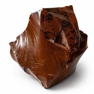 Velký surový mahagonový obsidián (moka) – 1 kg minerál