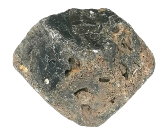 Černý granát – přírodní surový kámen bez úprav, 128 g | Minerál
