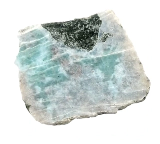Larimar plátek leštěný z jedné strany 83 g