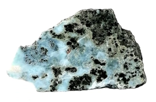 Přírodní larimar 43 g – částečně opracovaný polodrahokam